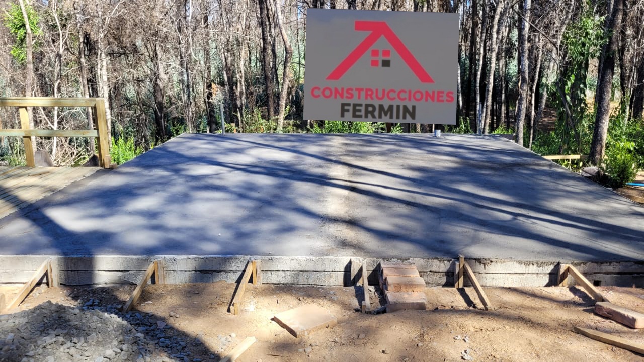 Radier de 36 m² en Santa Juana: Eficiencia y acabado impecable